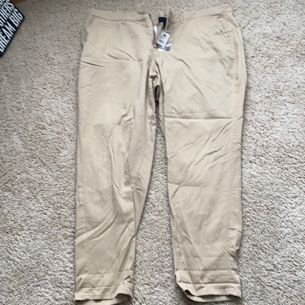 Lane Bryant Boyfriend pants khaki size 24